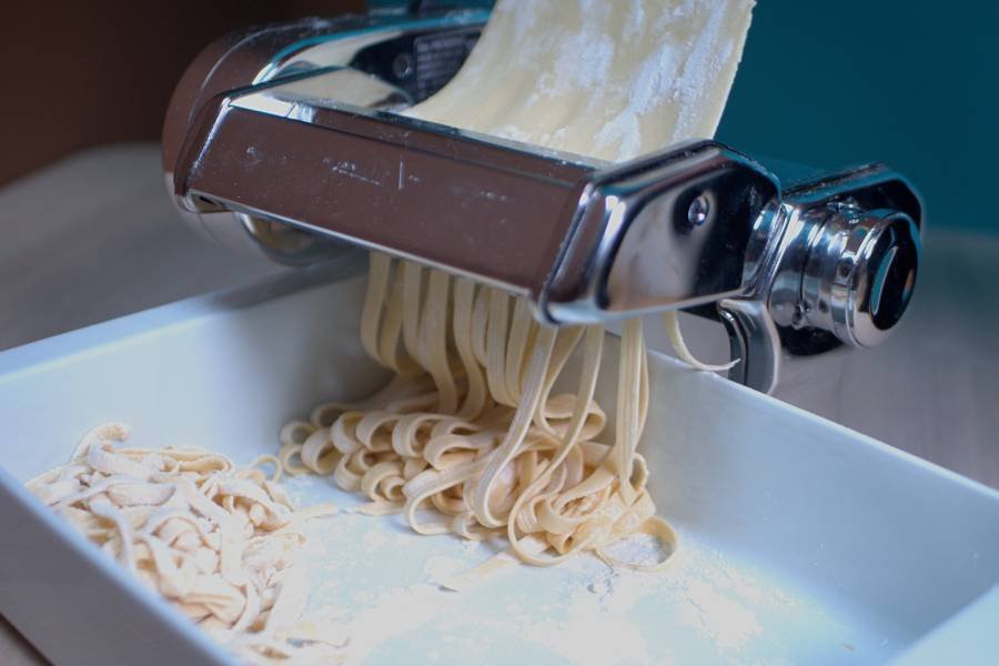 Machine à pâtes tests
