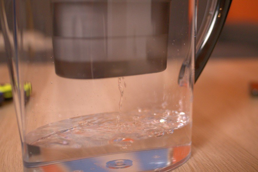 Carafe filtrante photo test
